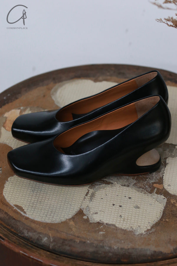 DOYS 24 Autumn and Winter Du Lin Heels DS-TH0101-WH Black PD3